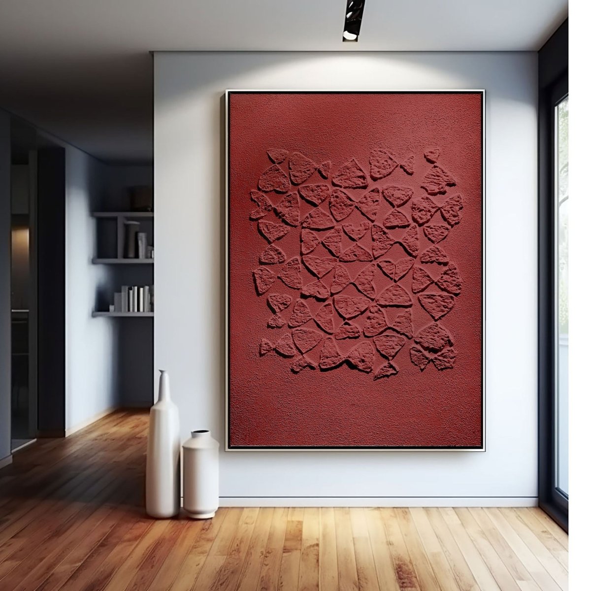PLASTER ART TEXTURE PAINTING HBV196 - royalbrushart