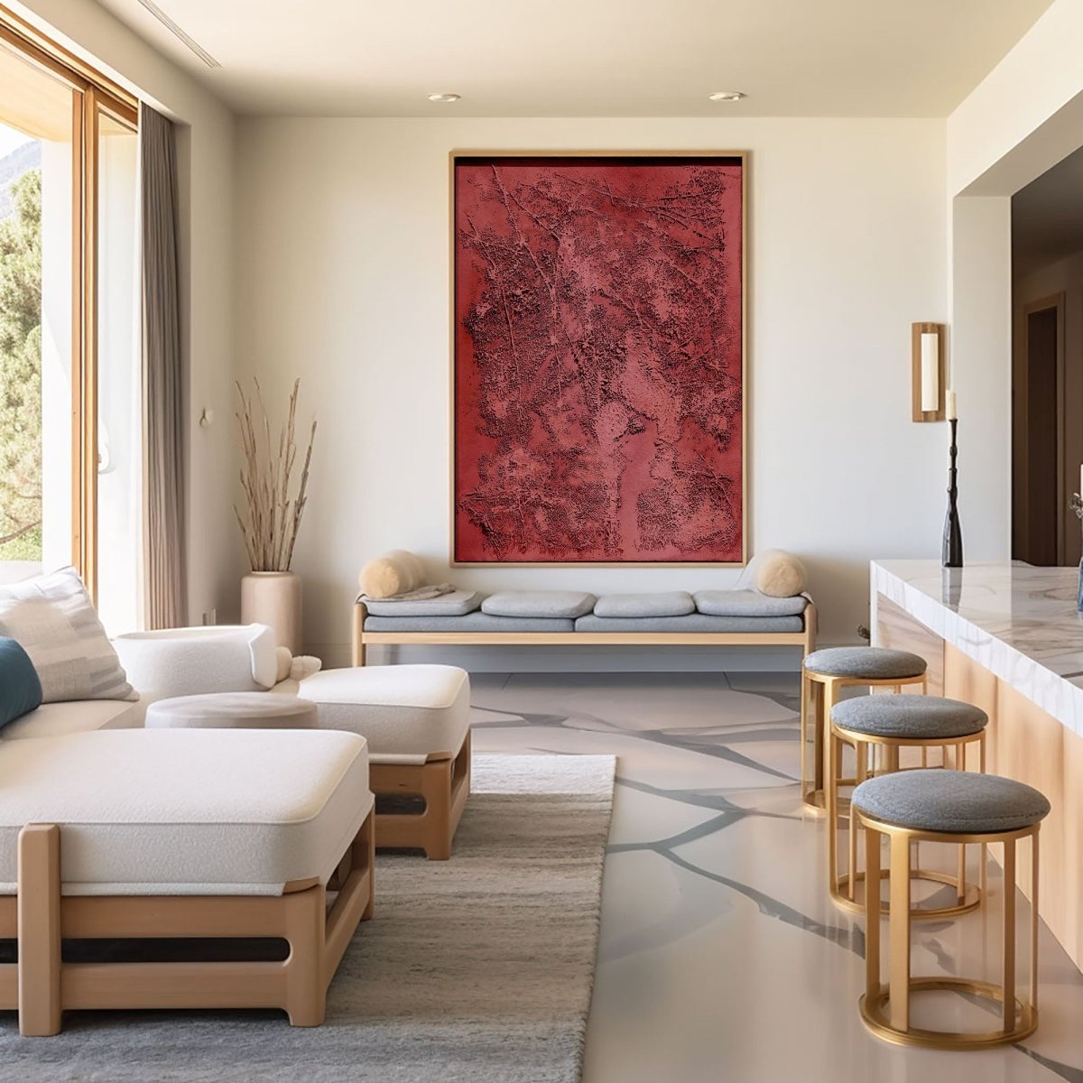 Wabi Sabi Wall Art HBV302 - royalbrushart
