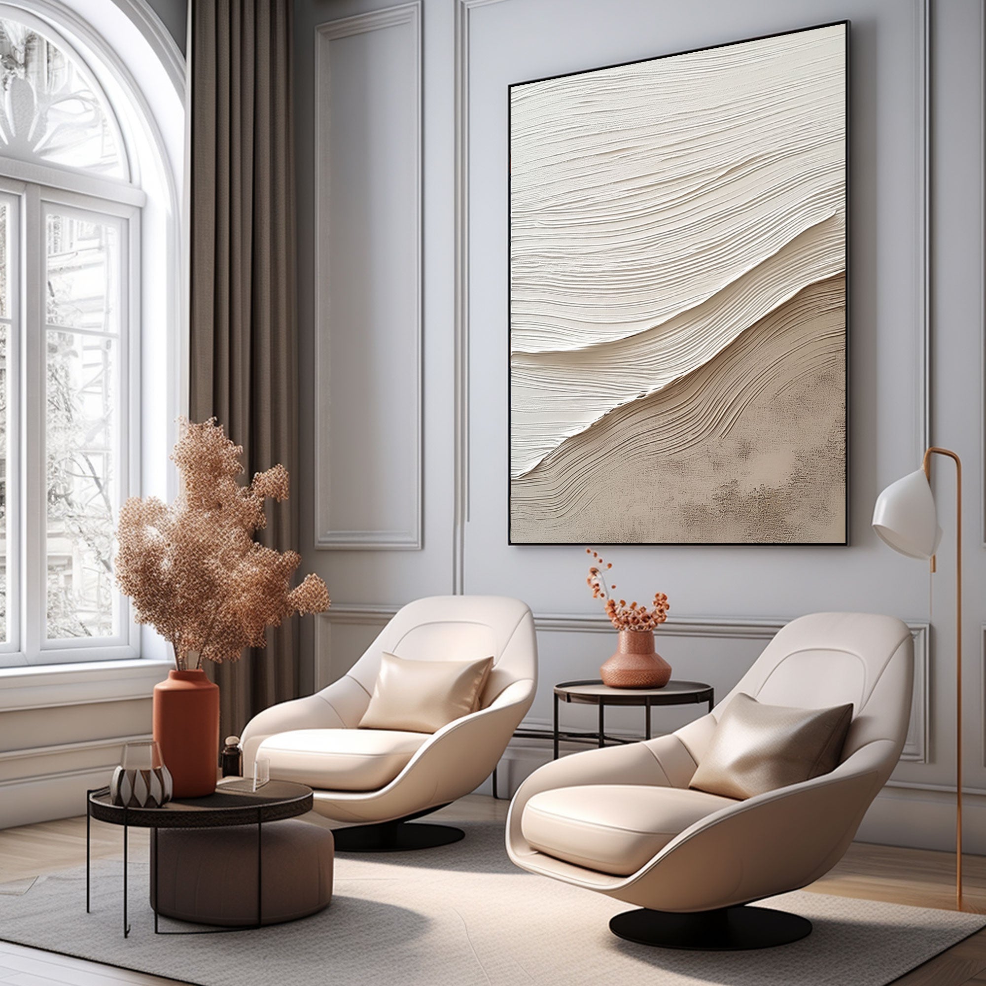 Plaster Art Texture Painting #RAB211