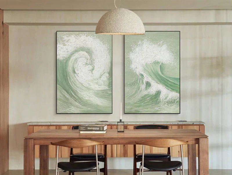 Abstract Painting Set Of 2 RAB709 - royalbrushart
