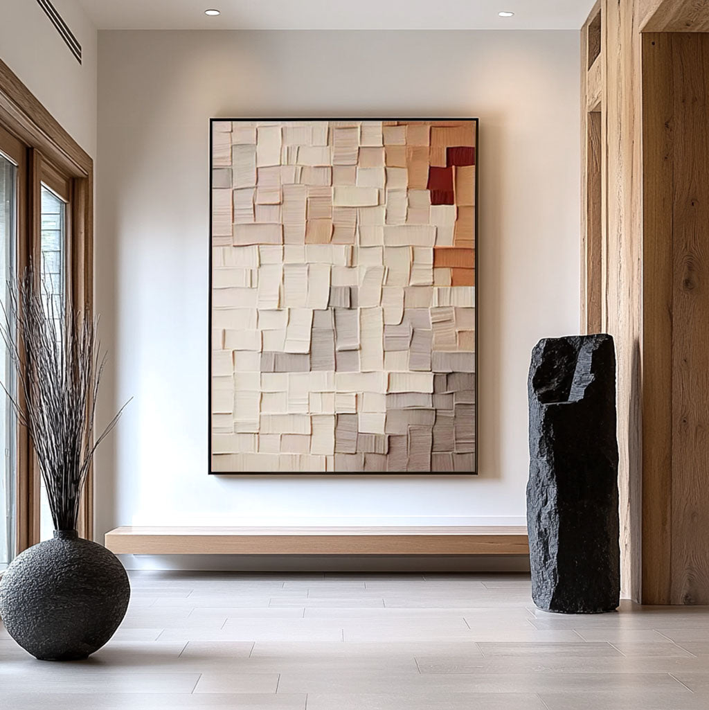 Plaster Art Texture Painting #RAB933