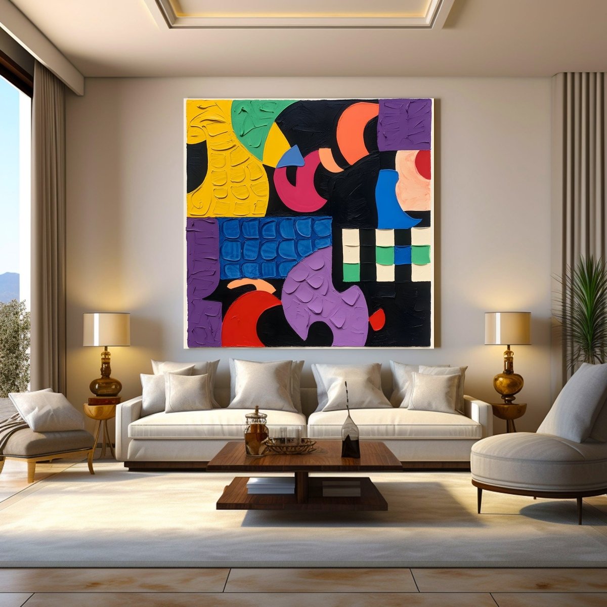 Colorful Painting RAB575 - royalbrushart