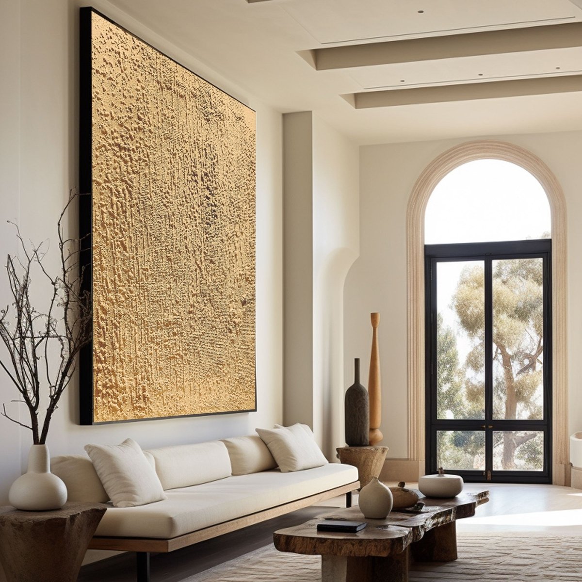 plaster Art texture painting HBV140 - royalbrushart