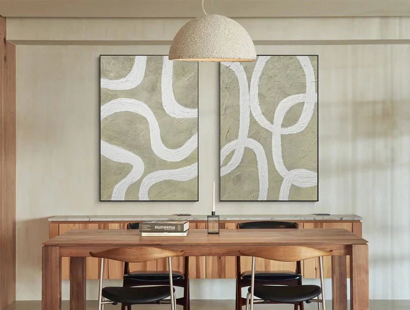 Contemporary Minimalist Art RAB699 - royalbrushart