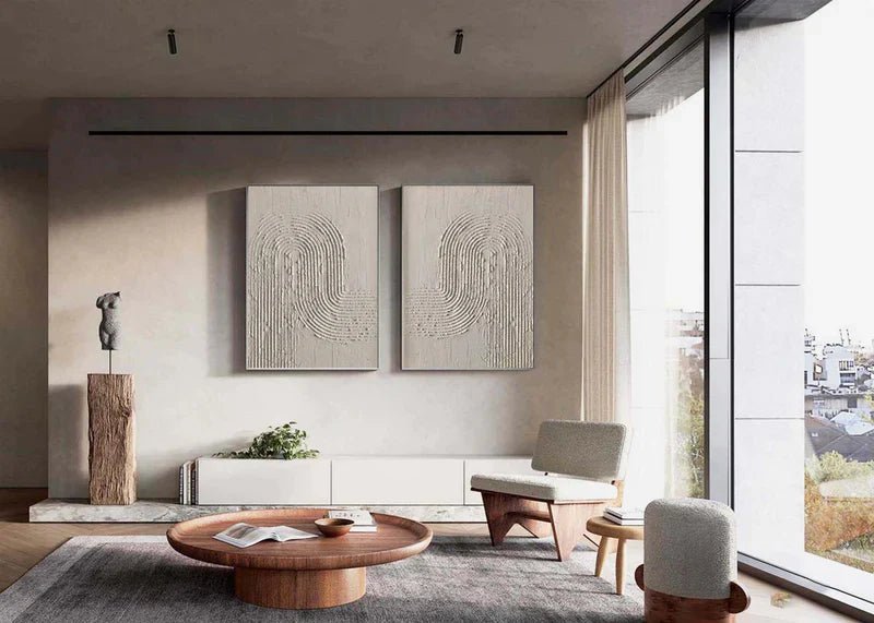 Plaster Art Texture Painting RAB723 - royalbrushart