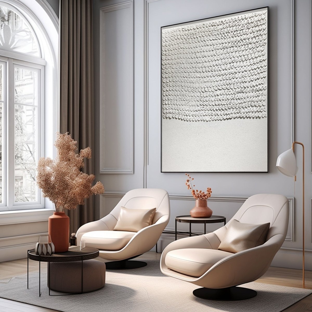 Plaster Art Texture Painting HBV220 - royalbrushart