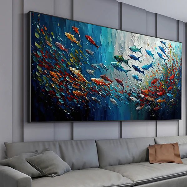 plaster art texture Painting BV248 - royalbrushart