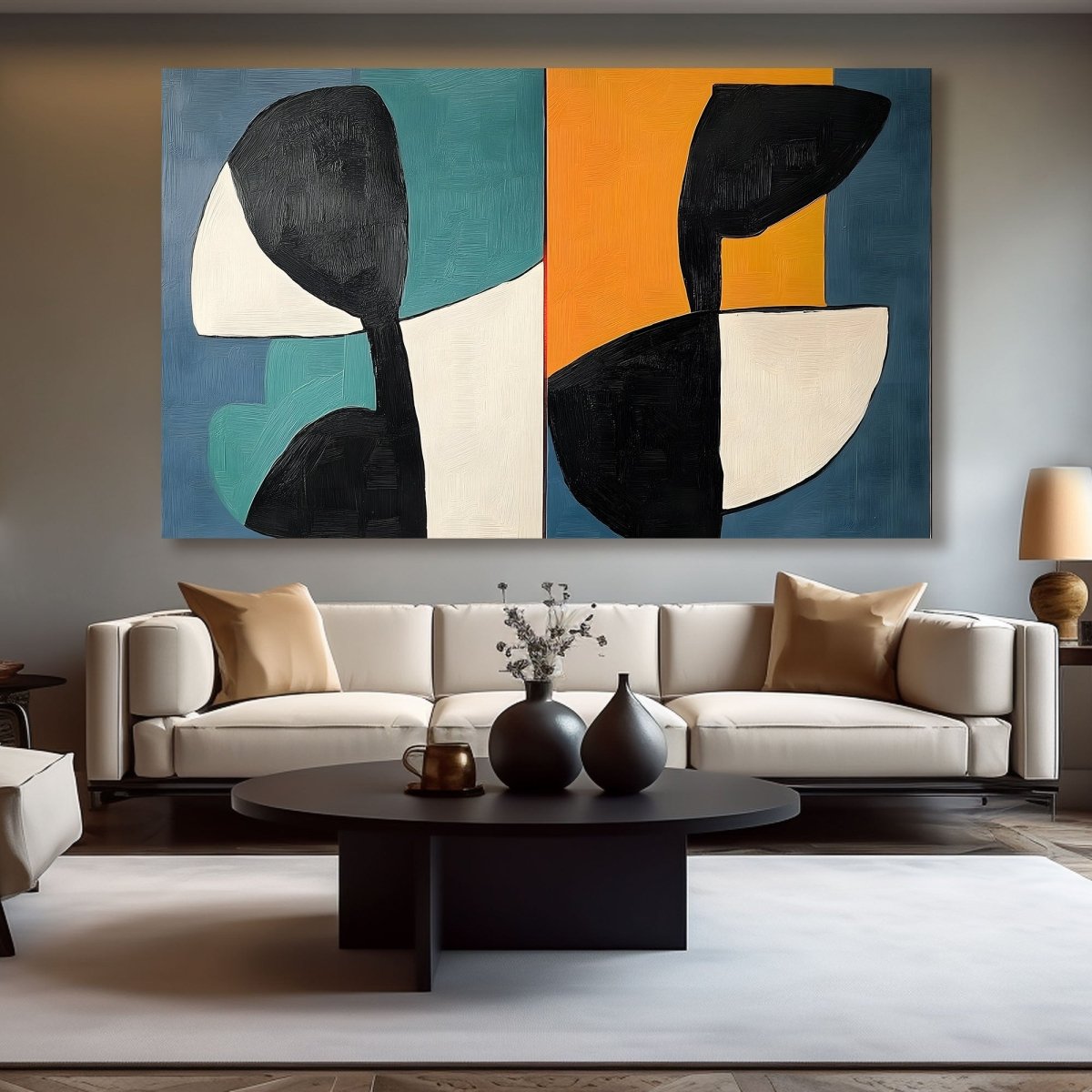 Wabi Sabi Wall Painting RAB600 - royalbrushart