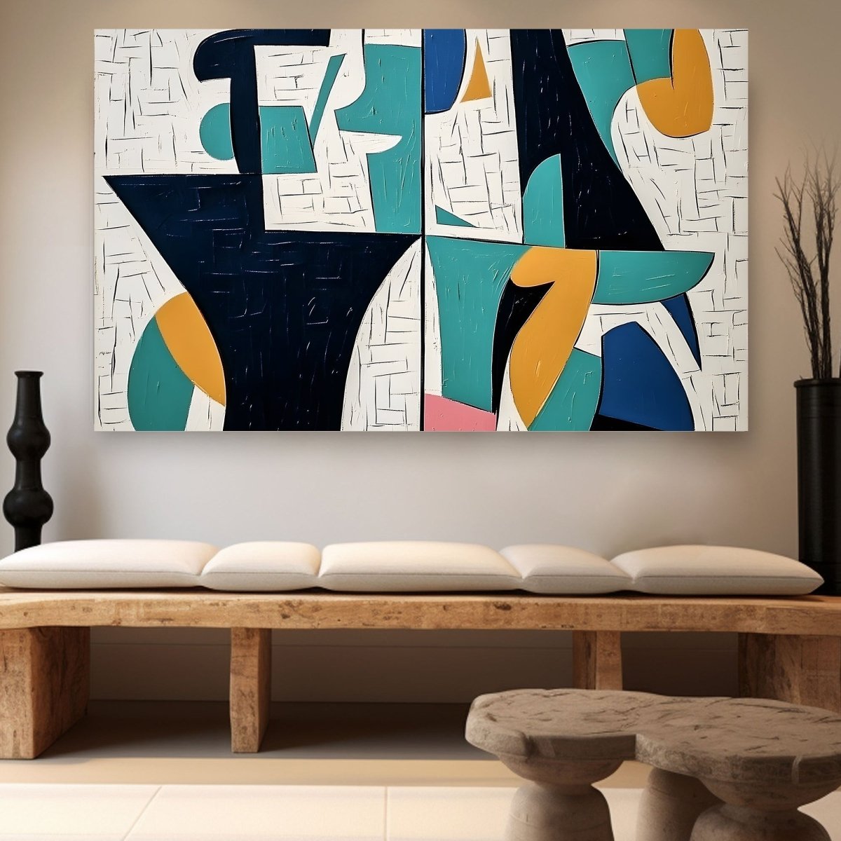 Wabi Sabi Wall Art RAB602 - royalbrushart