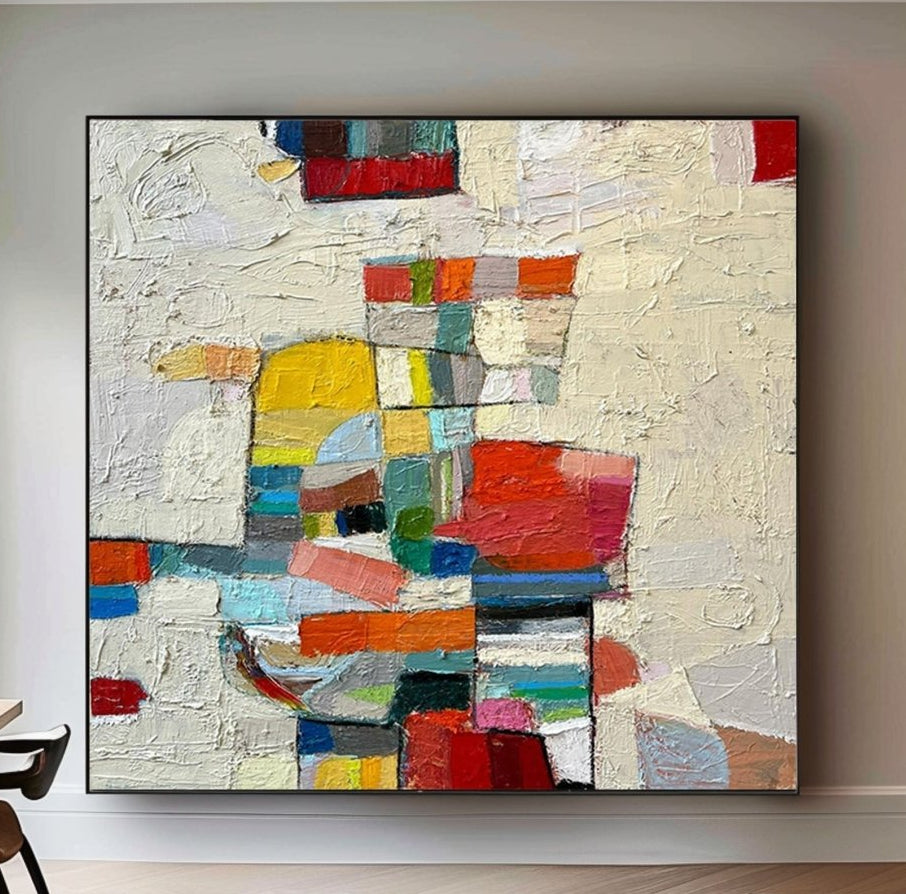 Contemporary Abstract Painting RAB087 - royalbrushart