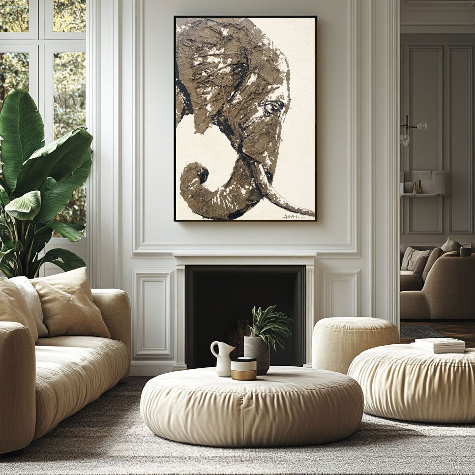 Plaster Art Animal Painting RAB474 - royalbrushart