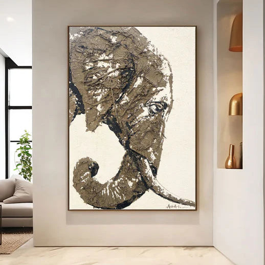 Plaster Art Texture Painting #LRAB474