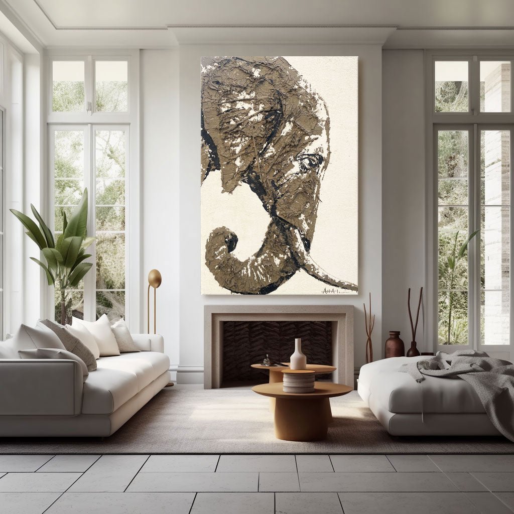 Plaster Art Animal Painting RAB474 - royalbrushart