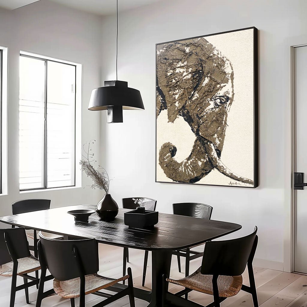 Plaster Art Animal Painting RAB474 - royalbrushart