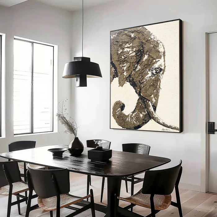 Plaster Art Texture Painting #LRAB474