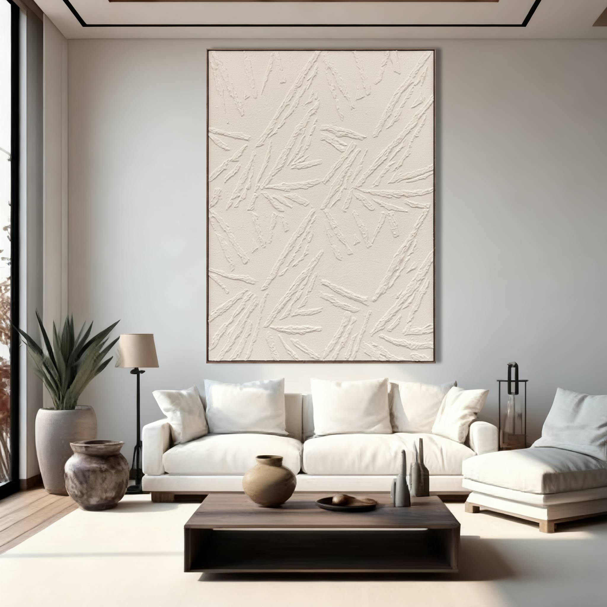 Plaster Art Texture Painting #RAB324