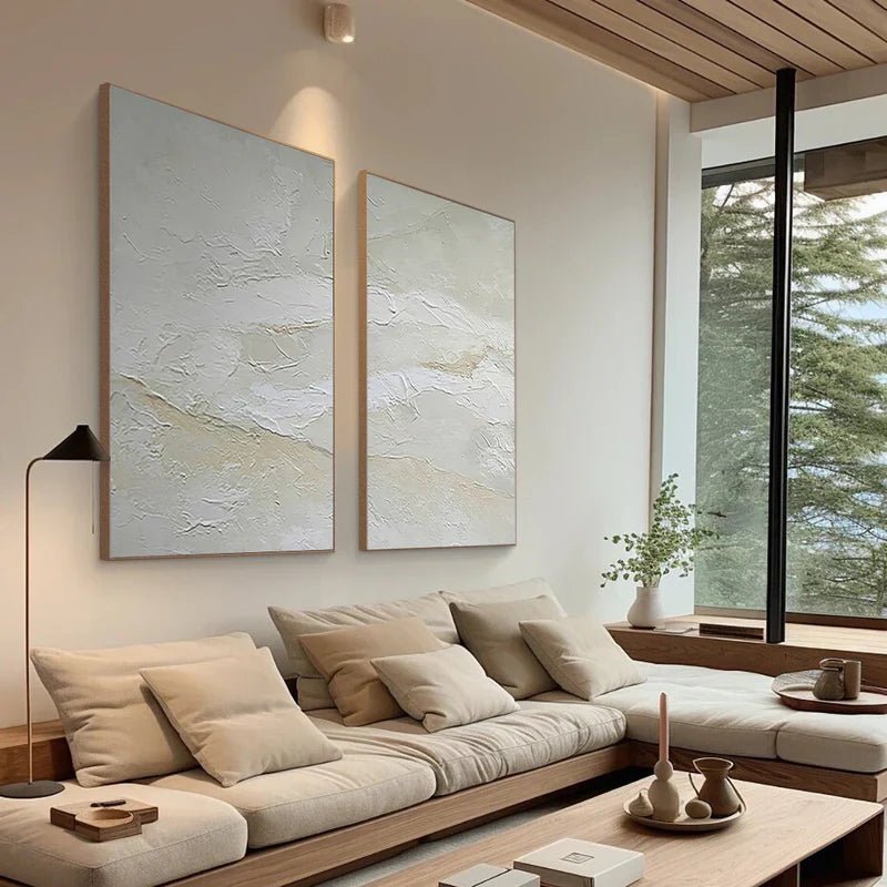 Contemporary Minimalist Art Set Of 2 RAB698 - royalbrushart