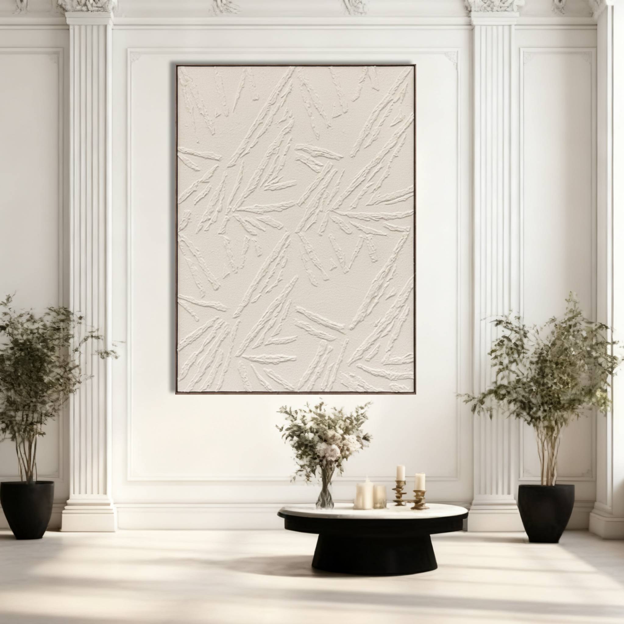 Plaster Art Texture Painting #RAB324