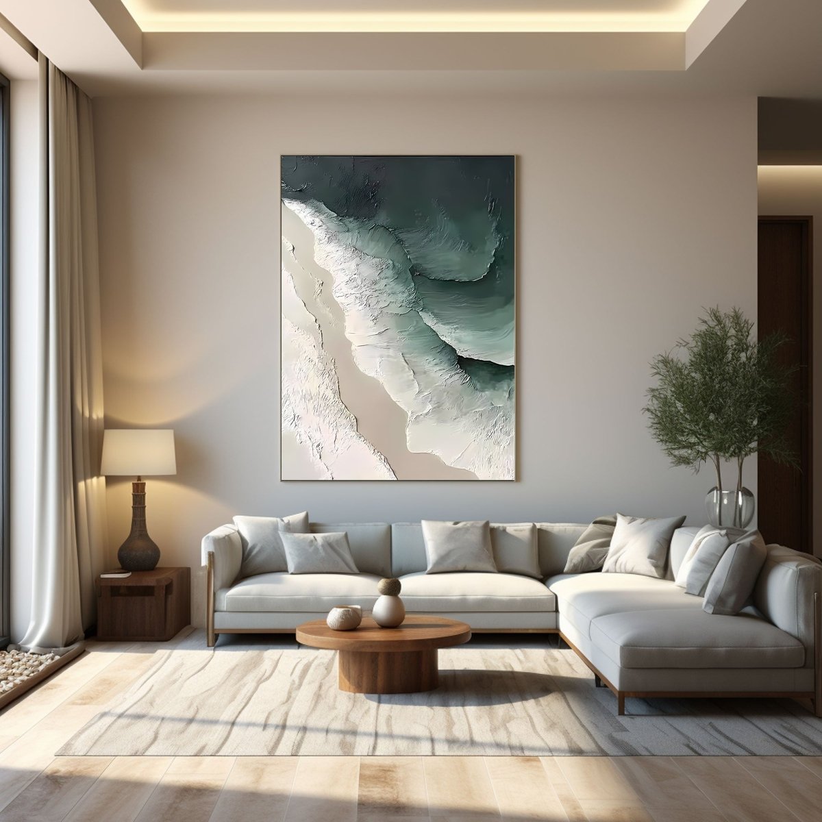 plaster art Texture Painting RAB367 - royalbrushart
