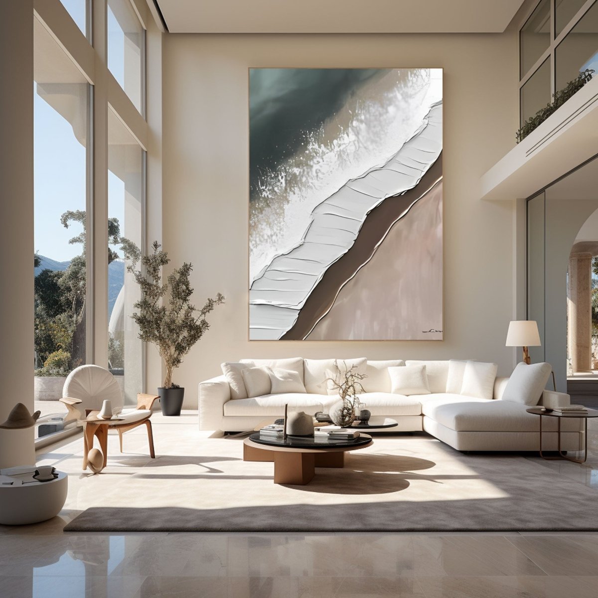 plaster art Texture Painting RAB362 - royalbrushart