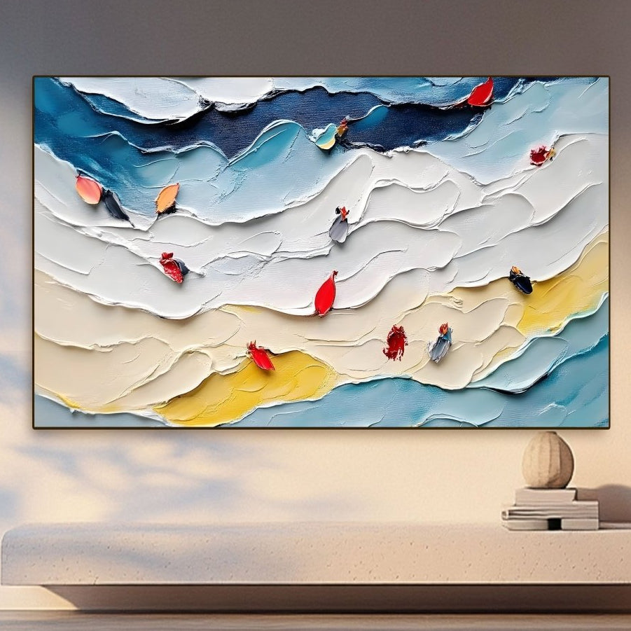 Plaster Art Texture Painting RAB685 - royalbrushart