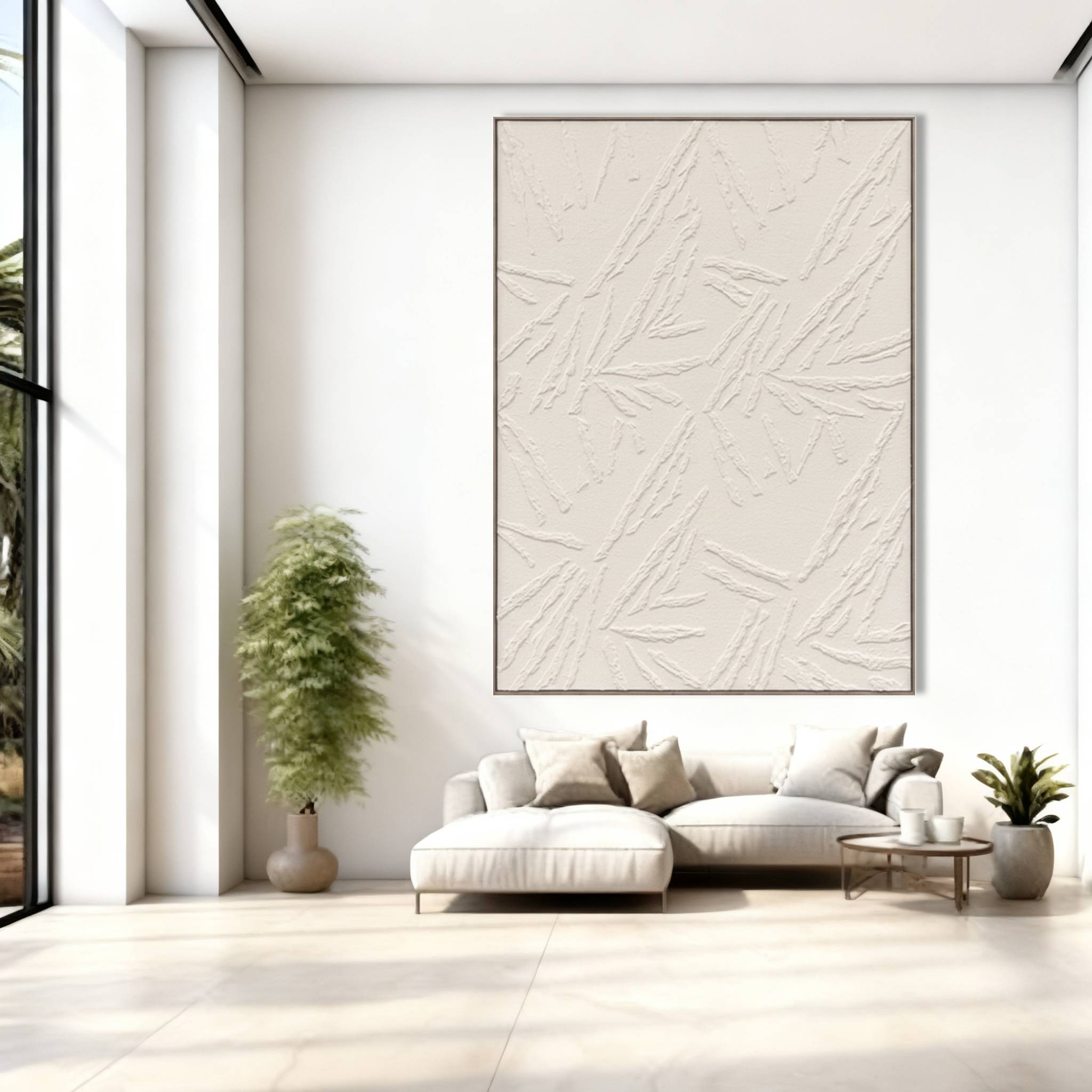 Plaster Art Texture Painting #RAB324