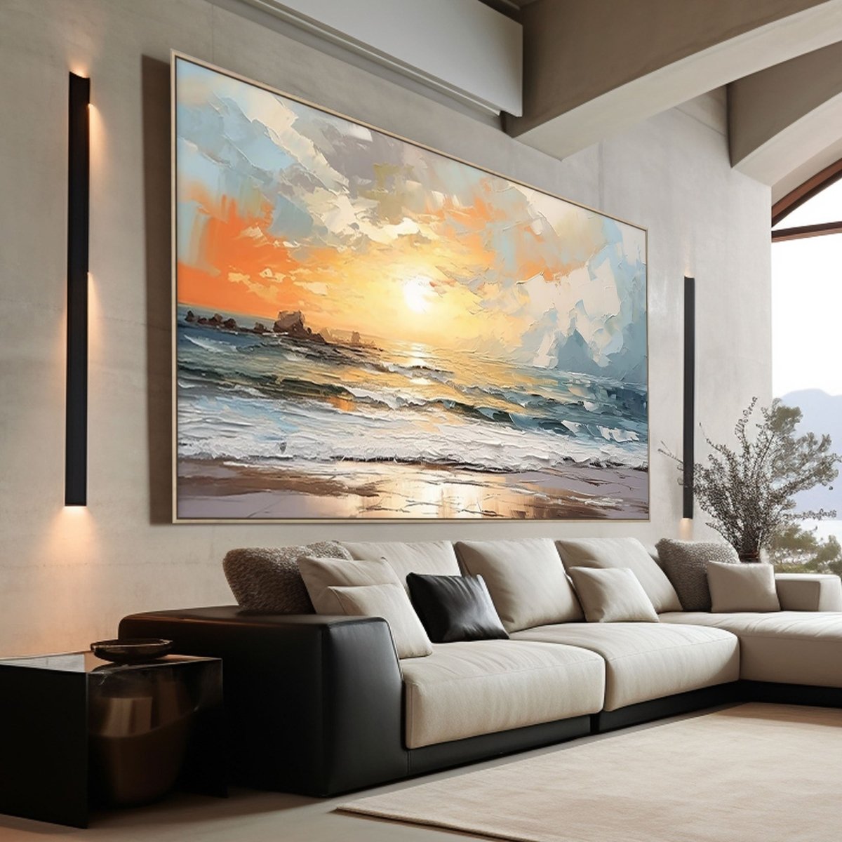 LANDSCAPE PAINTING BV386 - royalbrushart