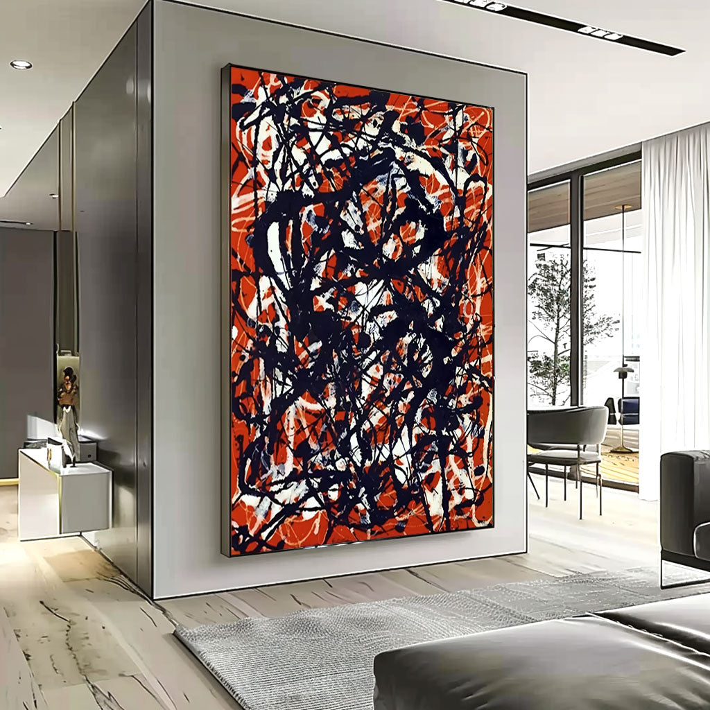 Jackson Pollock Painting #RAB878