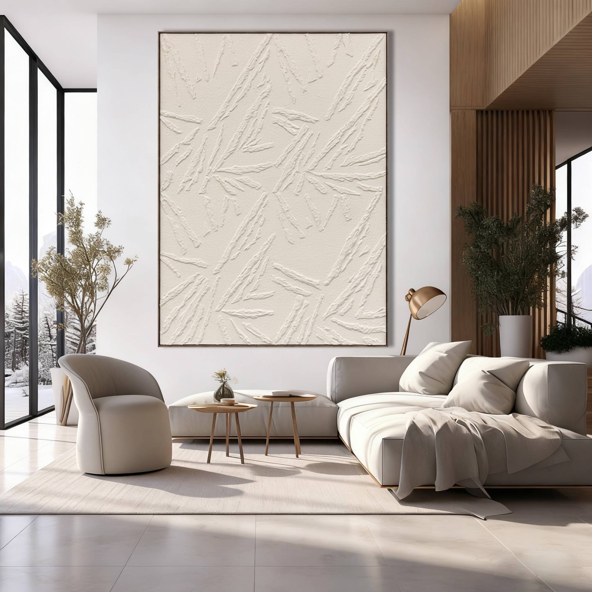 Plaster Art Texture Painting #RAB324