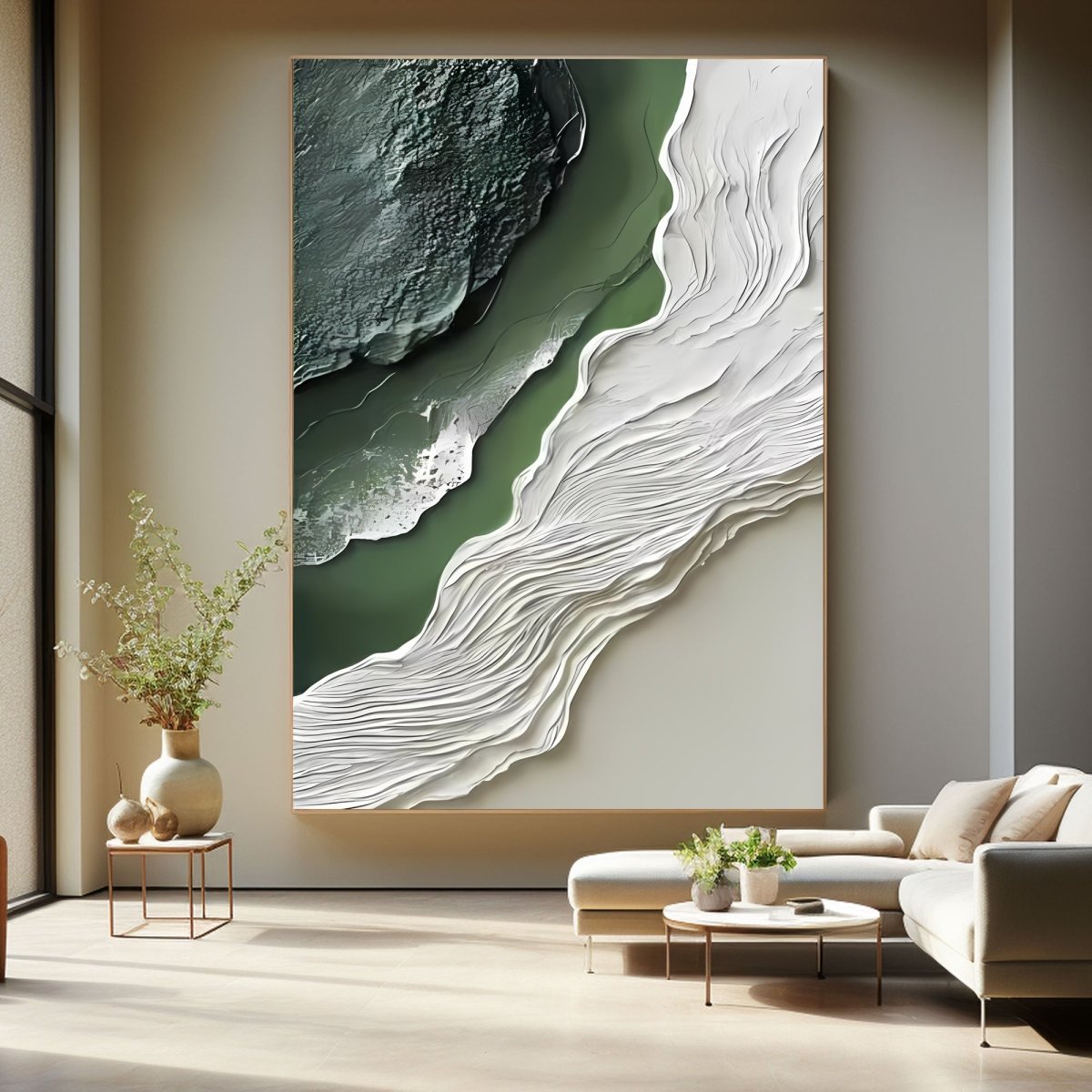 plaster art Texture Painting RAB361 - royalbrushart