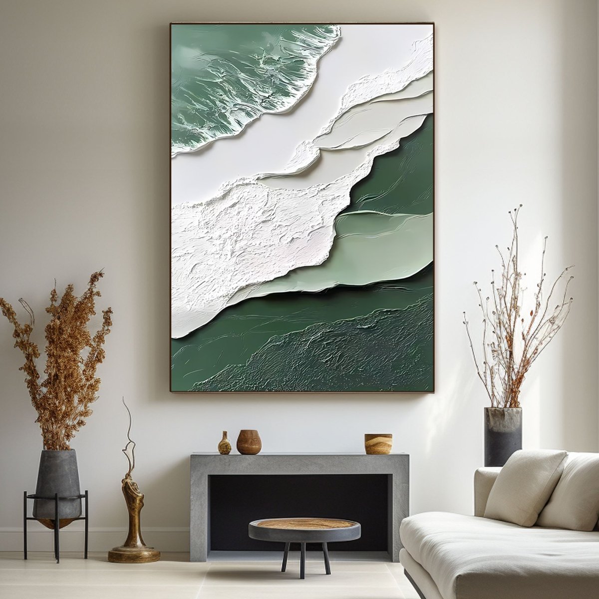 plaster art Texture Painting RAB307 - royalbrushart