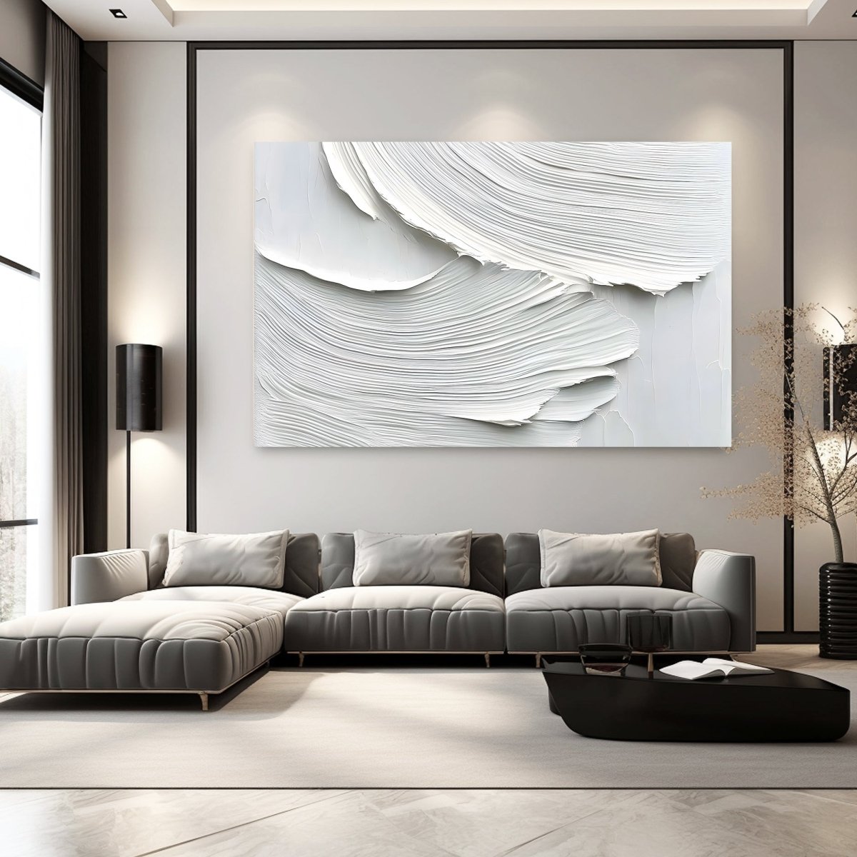 Contemporary Minimalist Art RAB585 - royalbrushart