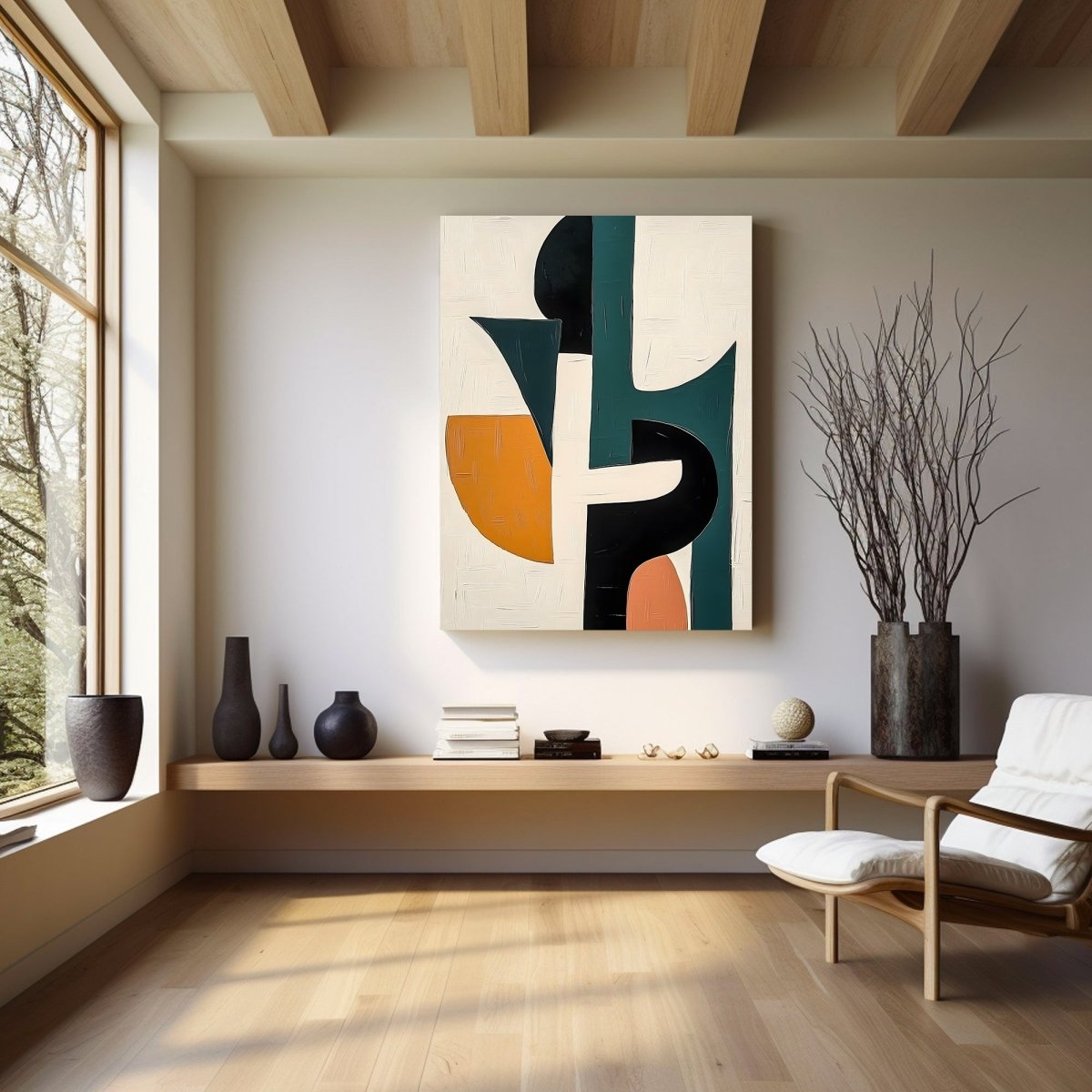 Wabi Sabi Wall Art RAB670 - royalbrushart