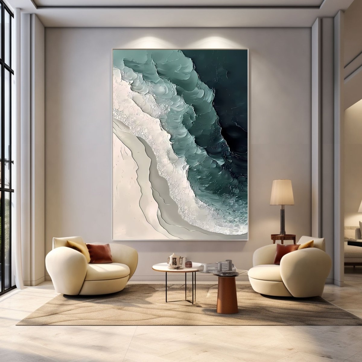 plaster art Texture Painting RAB364 - royalbrushart