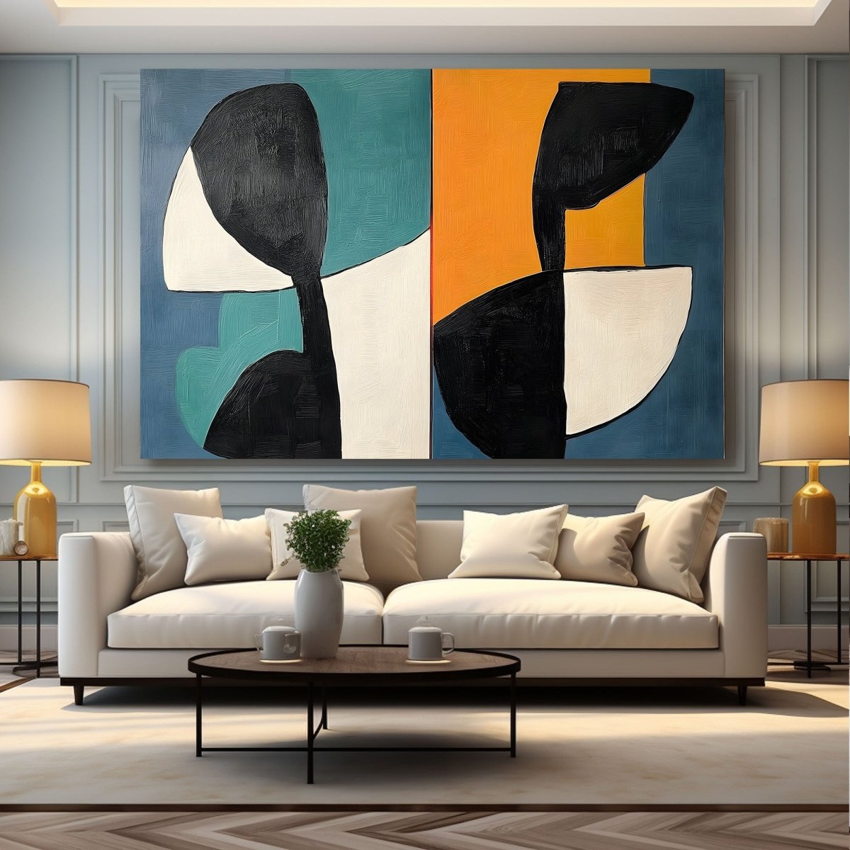 Wabi Sabi Wall Painting RAB600 - royalbrushart