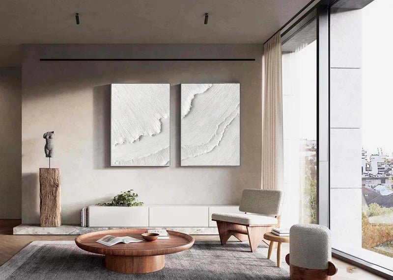 Abstract Painting Set Of 2 RAB641 - royalbrushart