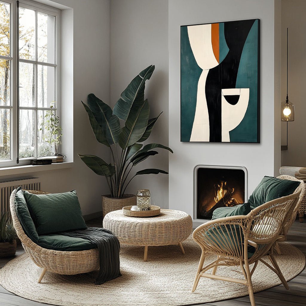 Wabi Sabi Wall Art RAB666 - royalbrushart