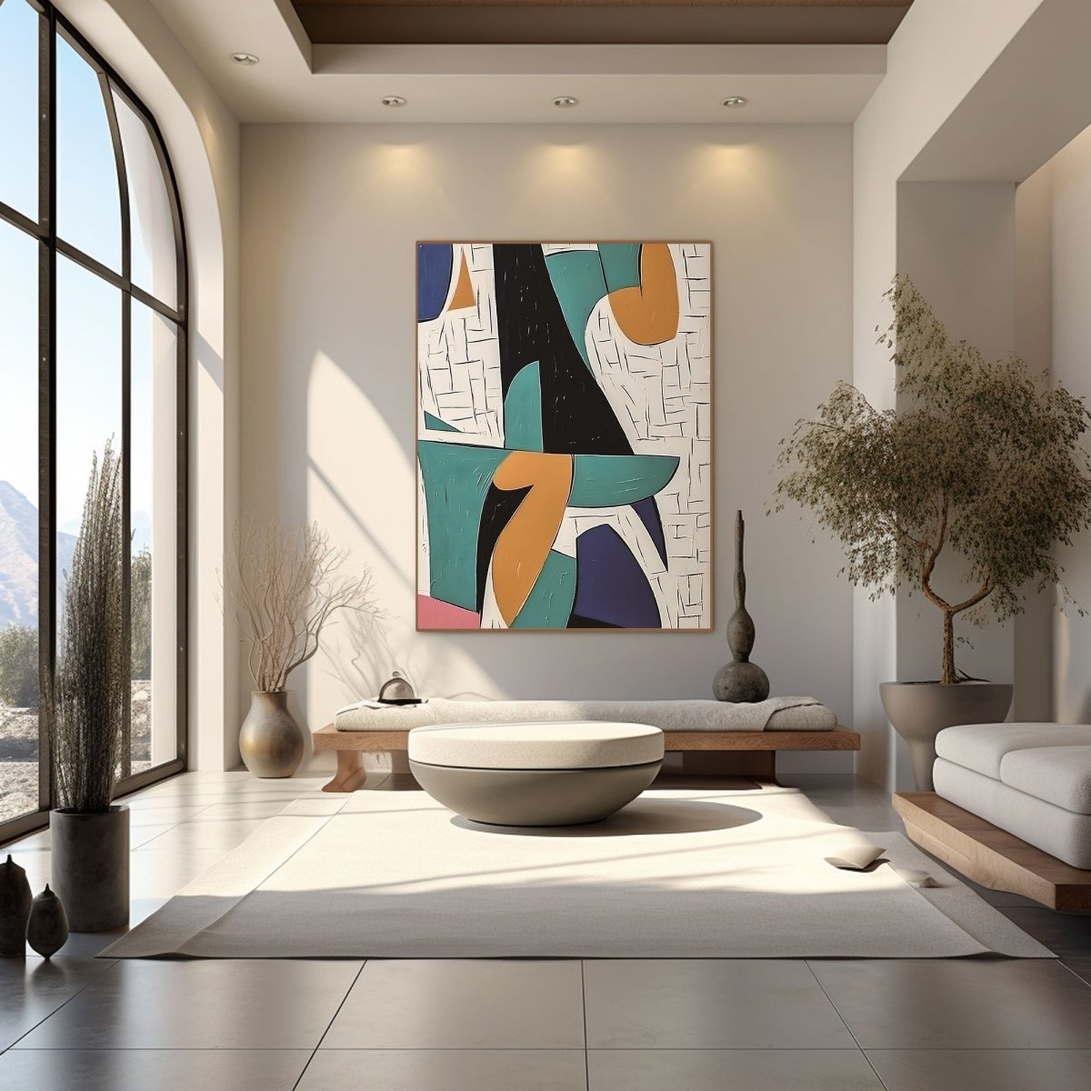 Wabi Sabi Wall Art RAB680 - royalbrushart