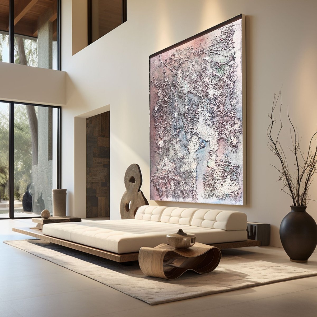 Plaster Art Texture Painting HBV305 - royalbrushart