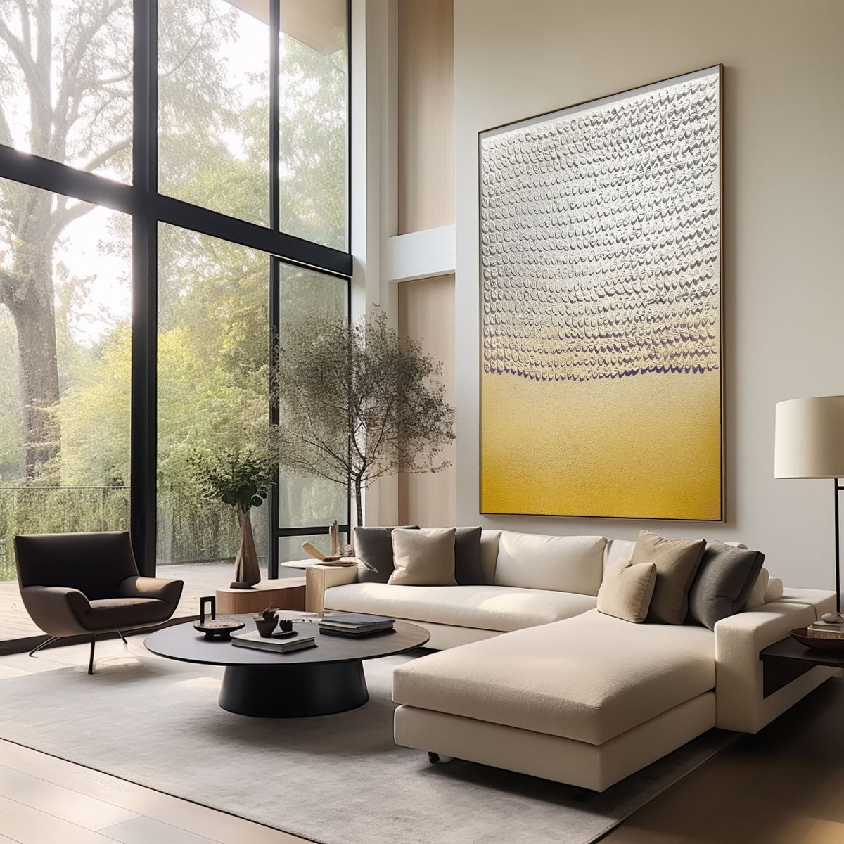 plaster art texture painting HBV222 - royalbrushart