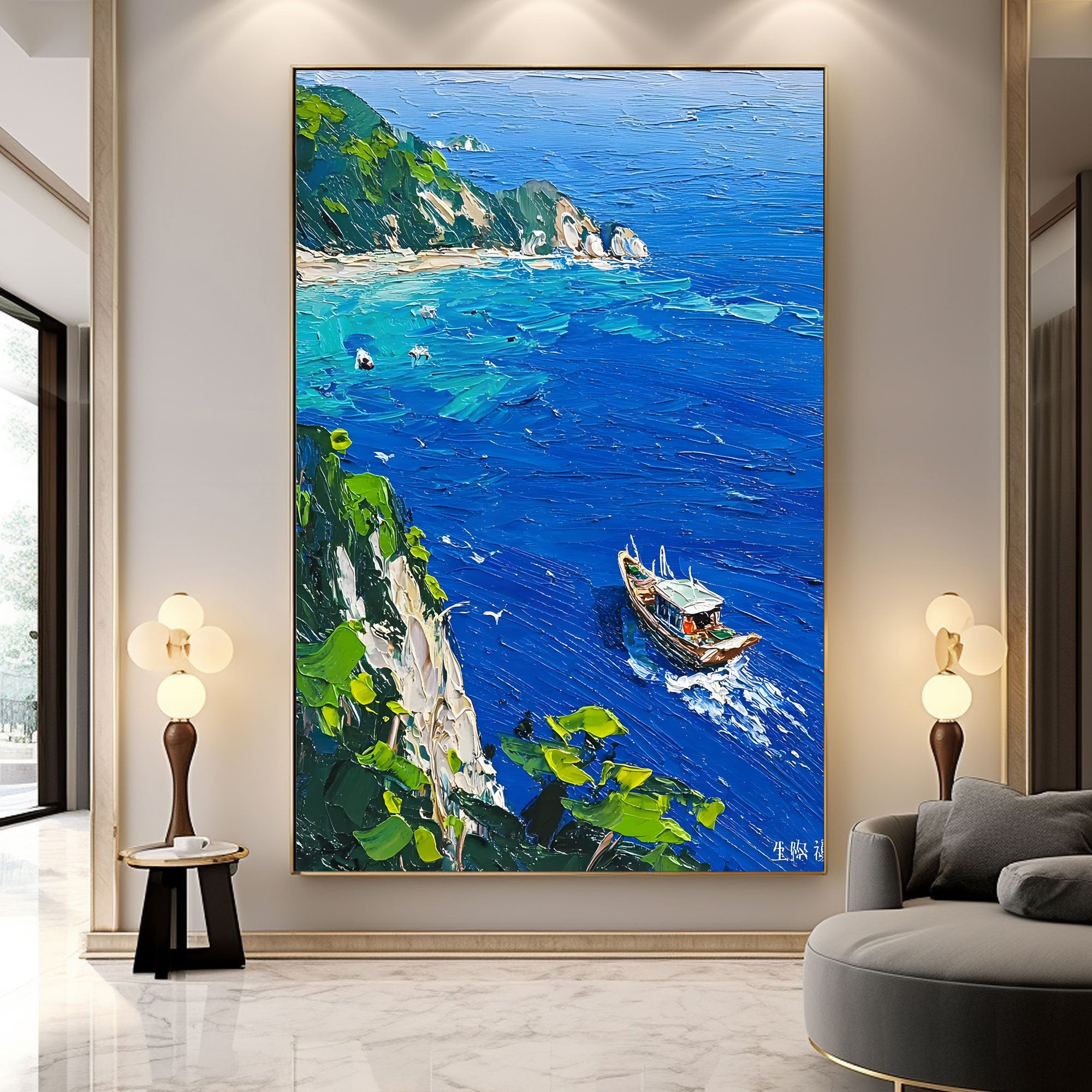 Plaster Art Texture Painting #RAB395