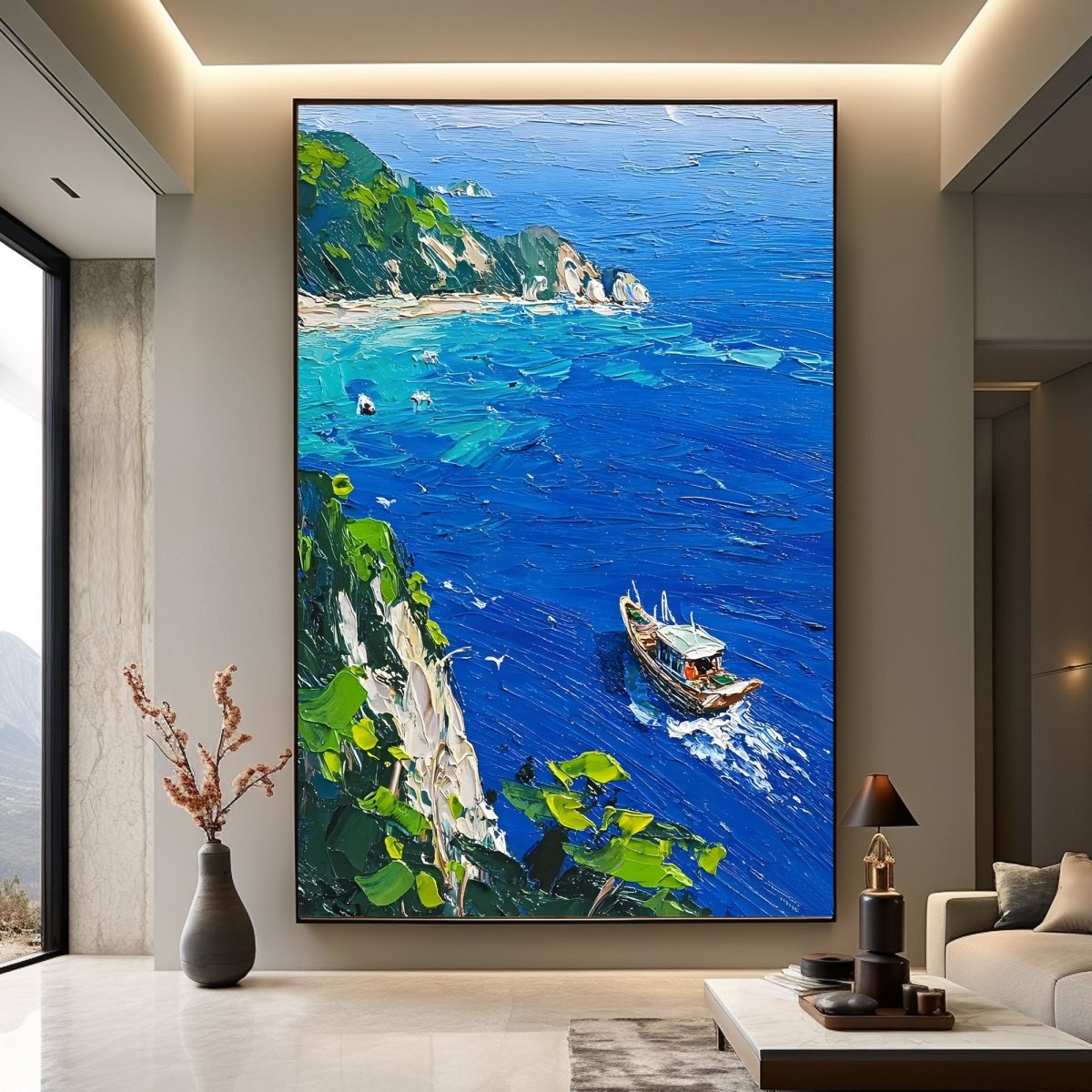 Plaster Art Texture Painting RAB395 - royalbrushart