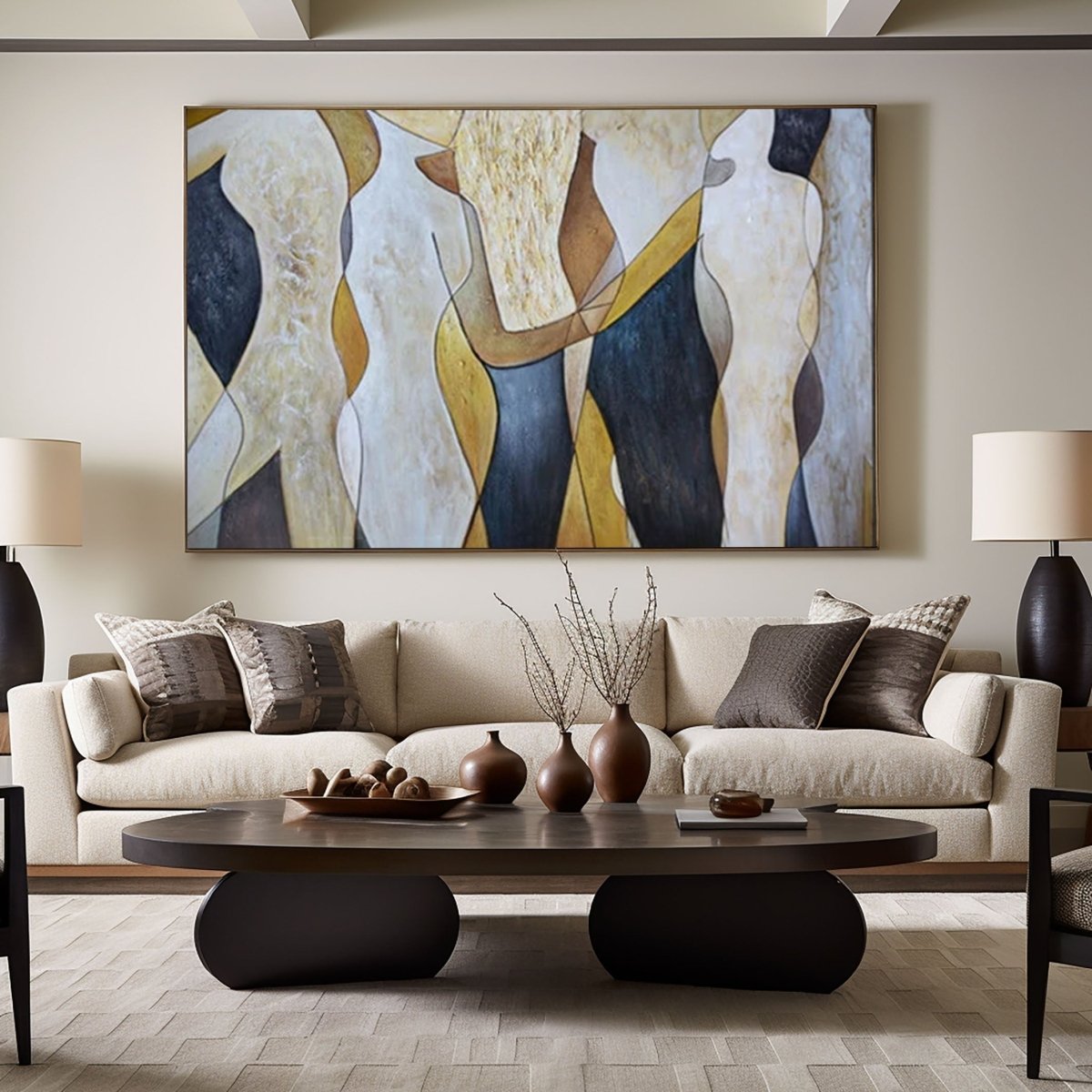 Abstract Expressionist Artwork RAB099 - royalbrushart