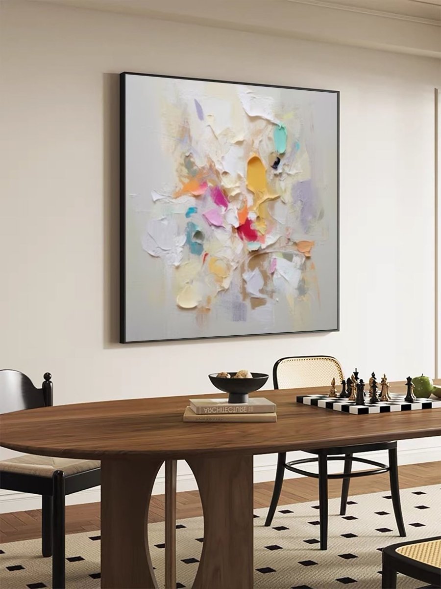 Abstract Colorful Minimalist Wall Art RAB092 - royalbrushart