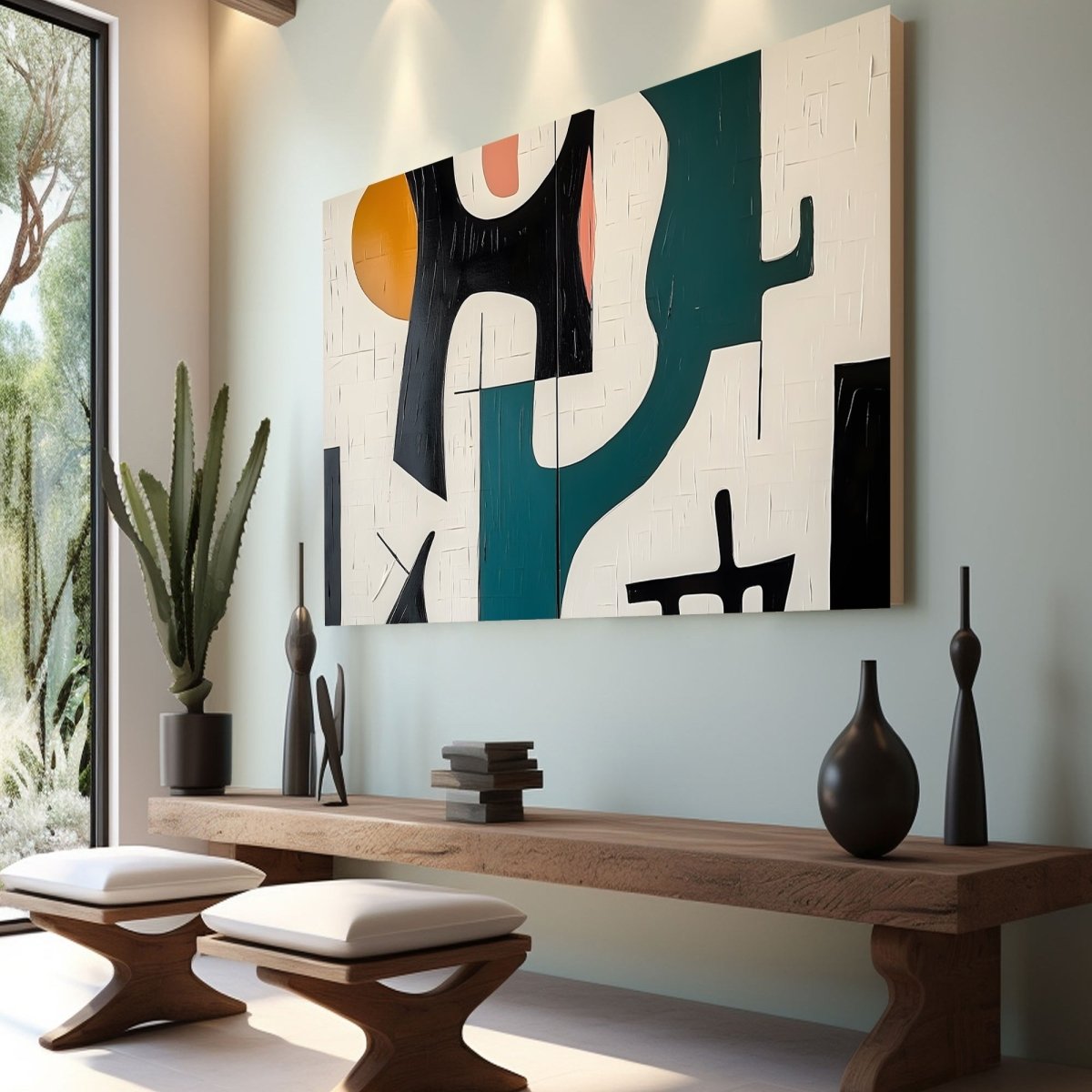 Wabi Sabi Wall Art RAB601 - royalbrushart