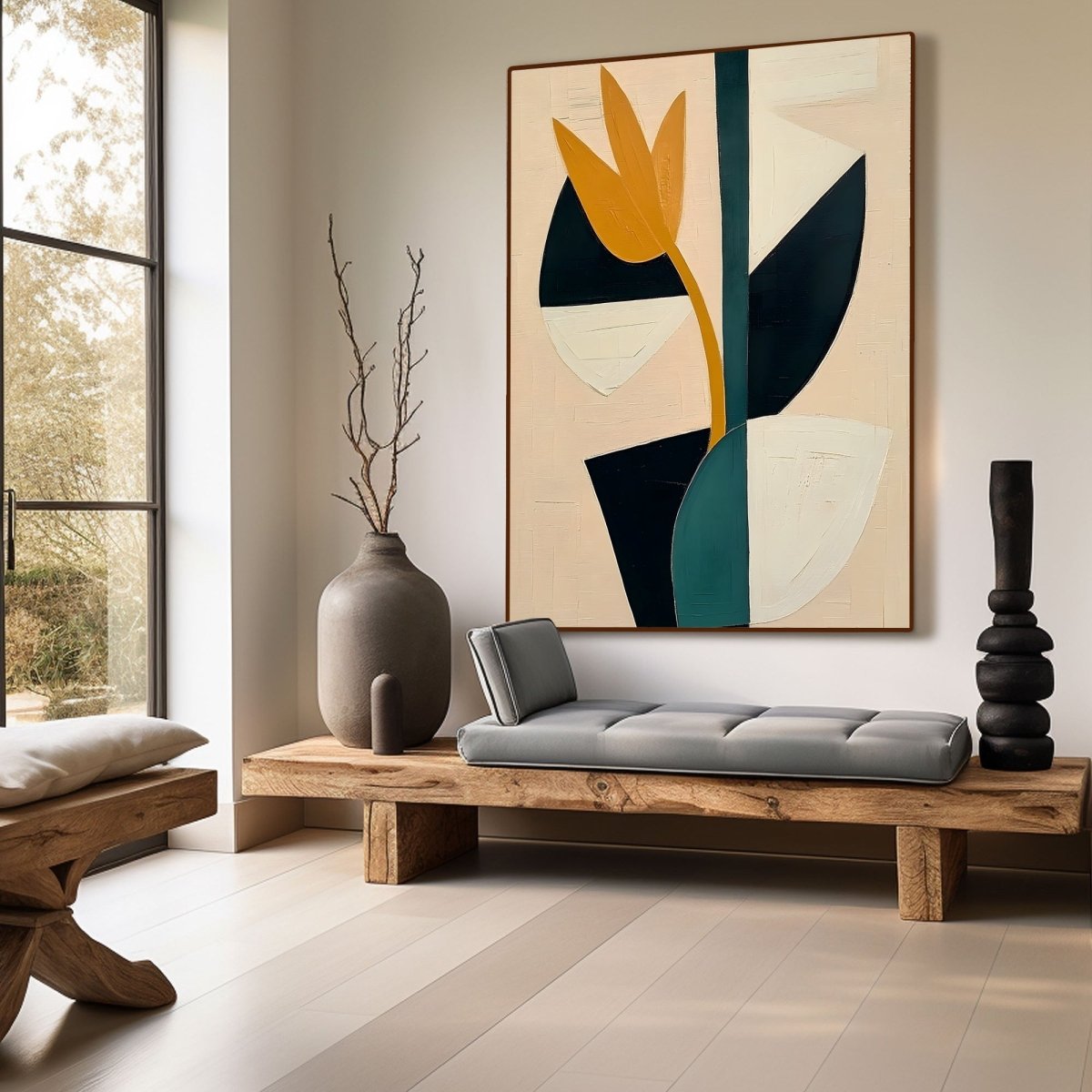 Wabi Sabi Wall Art RAB672 - royalbrushart