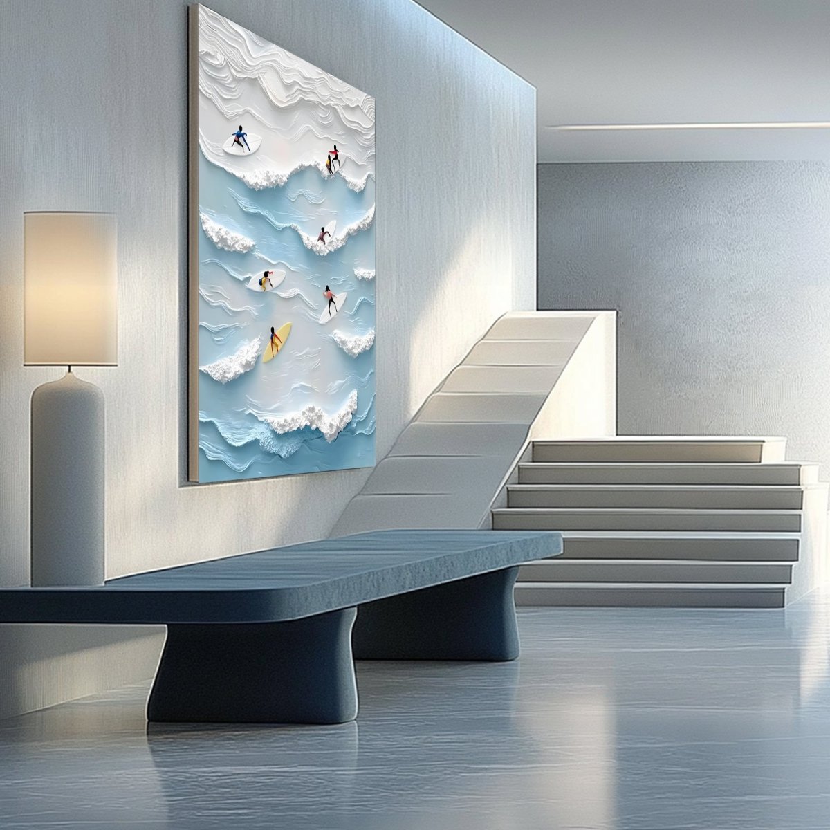 Plaster Art Texture Painting RAB663 - royalbrushart
