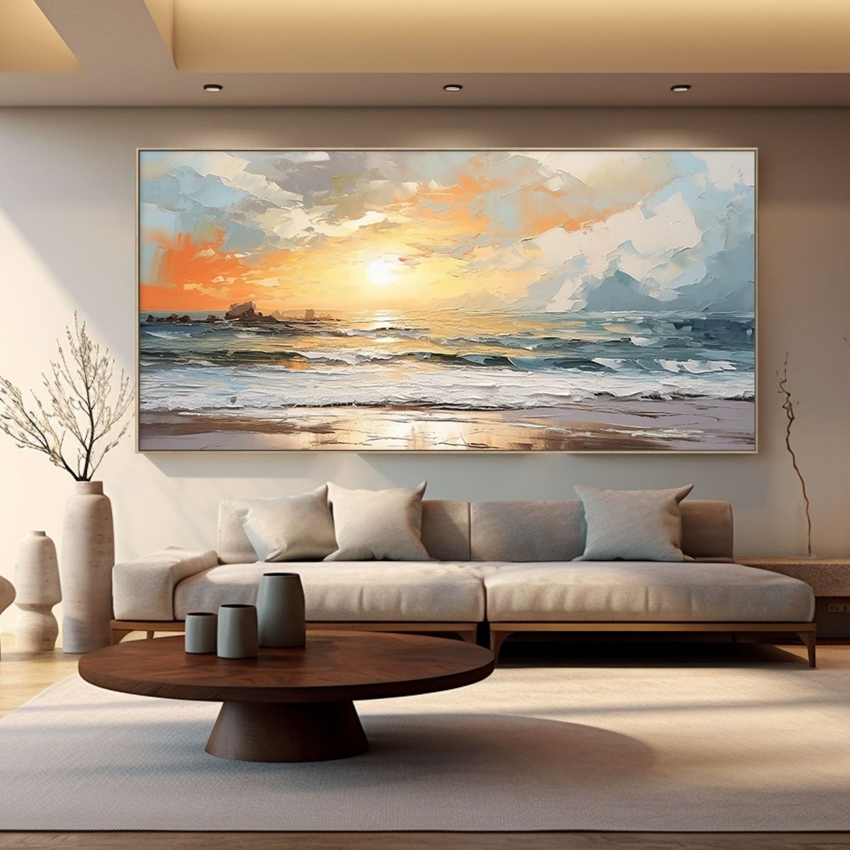 LANDSCAPE PAINTING BV386 - royalbrushart