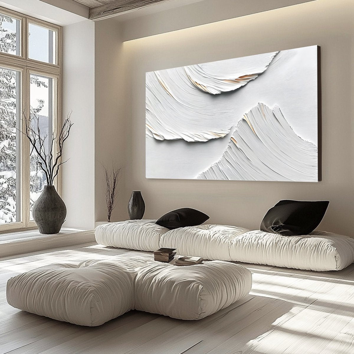 Contemporary Minimalist Art RAB586 - royalbrushart