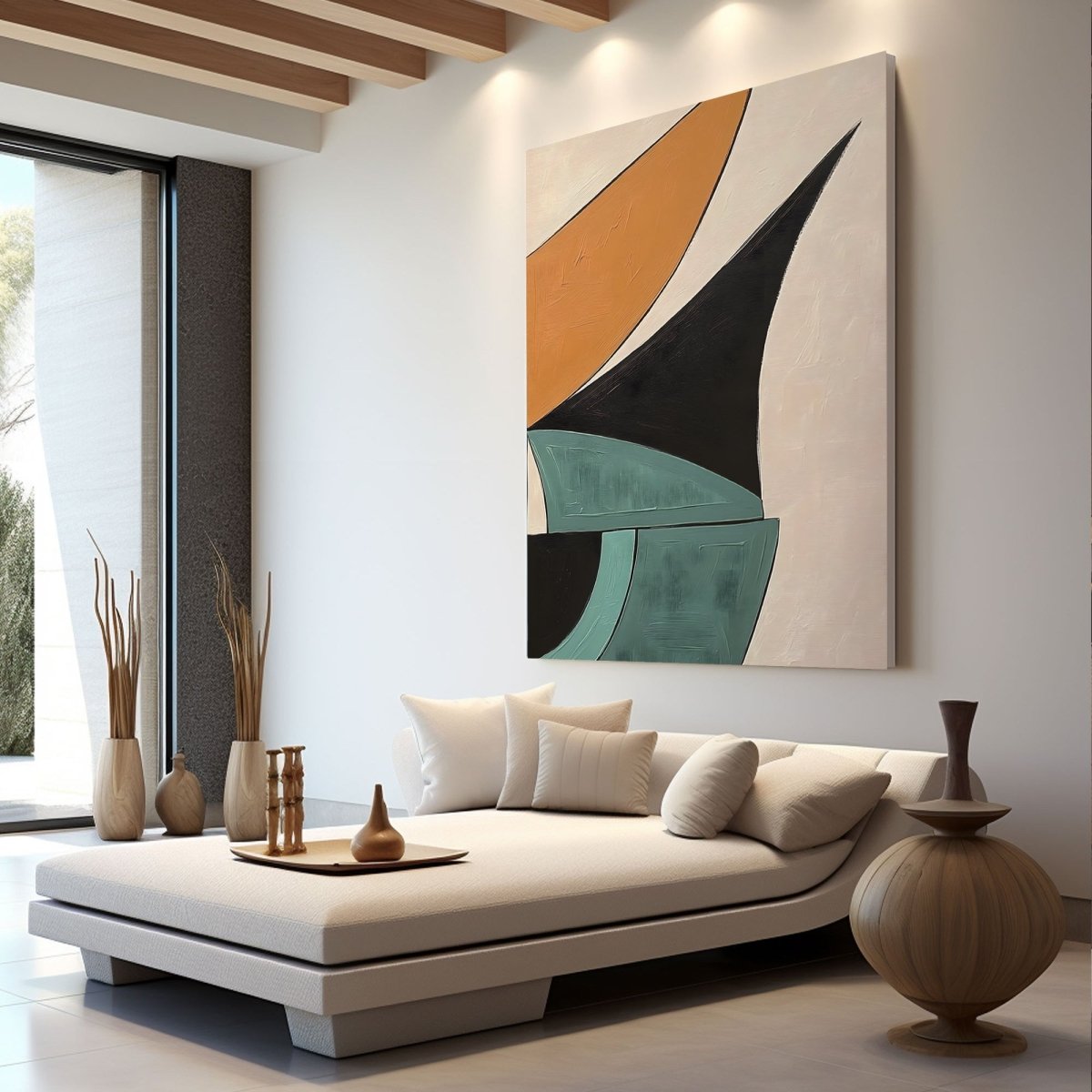Wabi Sabi Wall Art RAB674 - royalbrushart